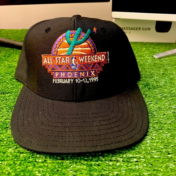 1995 NBA All-Star weekend snapback hat - Picture 1 of 5